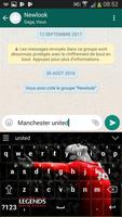 Awsome keyboard for Manchester United capture d'écran 3