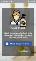 E-Massage الملصق