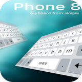 Keyboard for phone 8 icône