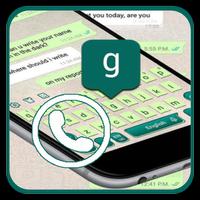 Keyboard theme for whatsap 2018 captura de pantalla 2