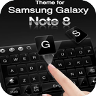 Themes Keyboard for Galaxi Note 8 icône