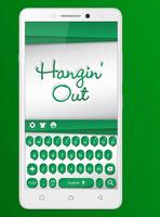 Keyboard themes for hangouts Cartaz