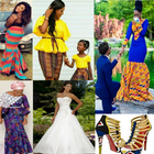Fashion and African clothes icône