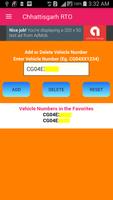 Chhattisgarh Vehicle Registration Details capture d'écran 1