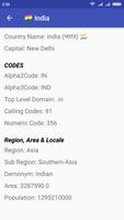Country Dictionary - Offline world, countries info স্ক্রিনশট 1