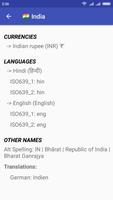 Country Dictionary - Offline world, countries info স্ক্রিনশট 2