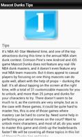 Guides For Mascot Dunks imagem de tela 2