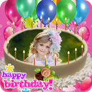 खुश जन्मदिन केक: नाम तथा तस्वीर पर केक APK