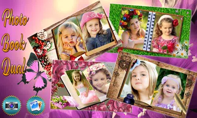 Dual Collage Photobook Frames APK download