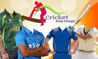 Cricket Dress Changer 2018 - PSL Photo Frames Affiche