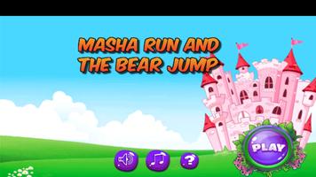 Masha Jump and the Bear Run Game-poster