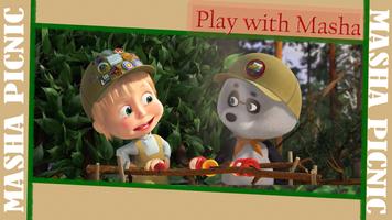 Masha and Bear: Picnic Game Affiche