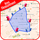 GPS région la mesure app- gratuit distance icône