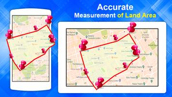 GPS Area Measurement app-Free Distance Calculator poster