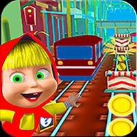 Subway Masha Surf Jungle پوسٹر