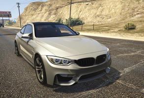 Racing BMW Car Game USA plakat