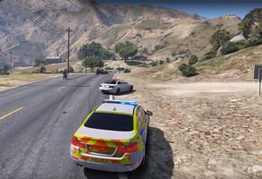 Police Car Car Game capture d'écran 1