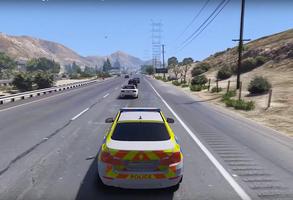 Police Car Car Game capture d'écran 2