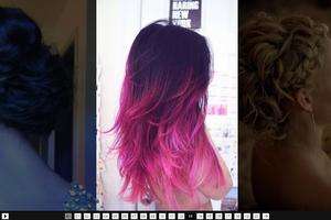 Women Hairstyles Color پوسٹر