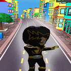 Subway Ranger BlackMan-icoon