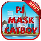 Catboy PJ Race Mask Adventure Zeichen