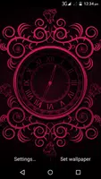 Gold Classic Clock poster