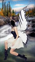 Angel Girl Dress Photo Montage syot layar 1