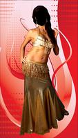 Arab Girl Dancer Photo Montage Affiche