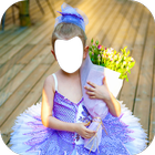 Ballet Girl Dancer Photo Montage أيقونة