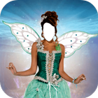 Colourful Fairy Dress Photo Montage आइकन