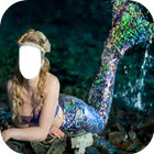 Icona Popular Mermaid Selfie Photo Montage