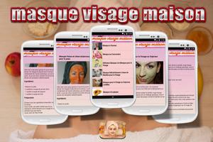 Masque visage : Masque visage  Affiche