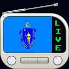 Massachusetts Radio Fm 21 Stations icono