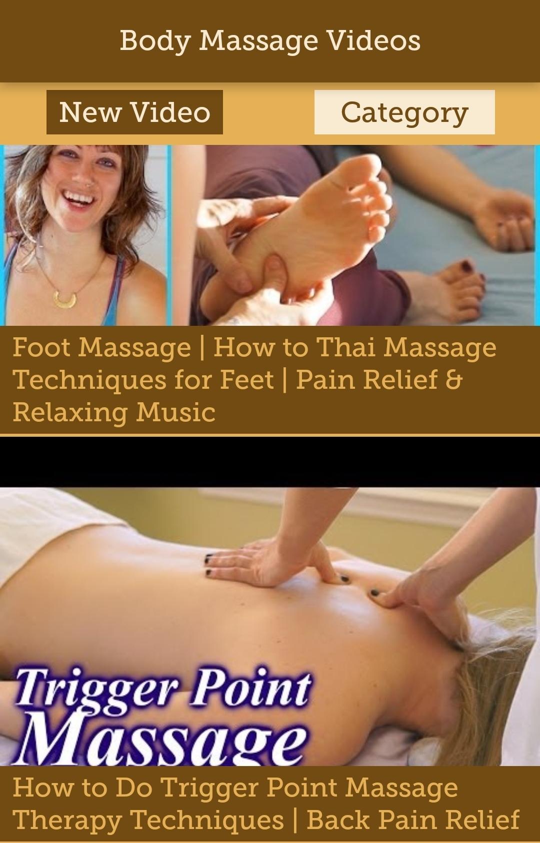 Videos latest massage Sensual Massage