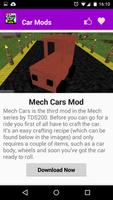 Car Mod FOR MCPE* Ekran Görüntüsü 2