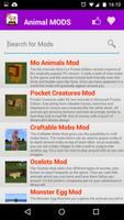 برنامه‌نما Animal Mod For MCPE* عکس از صفحه