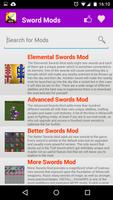 Sword Mod For MCPE* ảnh chụp màn hình 1