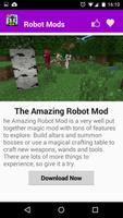 Robot Mod For MCPE* capture d'écran 2