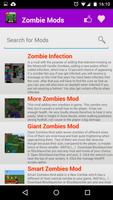 Zombie Mod For MCPE* Affiche