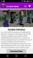 Zombie Mod For MCPE* capture d'écran 1