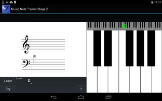 Music Note Trainer Stage 2 capture d'écran 1