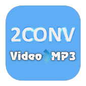 2Conv - MP3 Tube-icoon