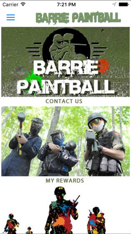barrie paintball for android