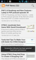 PHP News screenshot 3