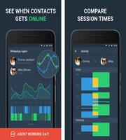 WhatsAgent - Online Tracker & Analyzer Pro الملصق