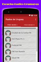 Radios De Uruguay Gratis - Emisoras Uruguayas capture d'écran 1