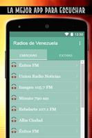 Radios De Venezuela Gratis - Emisoras Venezolanas Ekran Görüntüsü 1