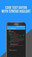 Code Text Editor स्क्रीनशॉट 1