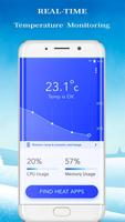 Cool Down Phone Temperature - Cooling App اسکرین شاٹ 1