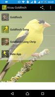 Poster Singing Goldfinch